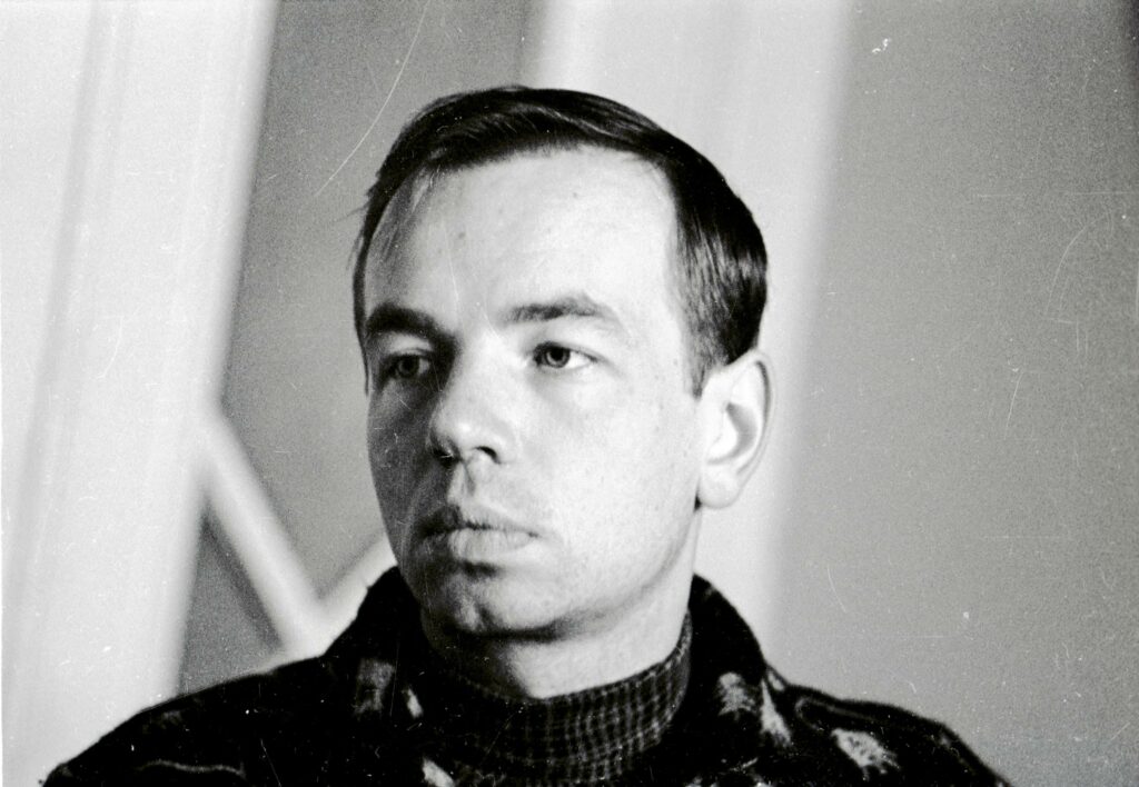 Russian poet Andrey Voznesensky